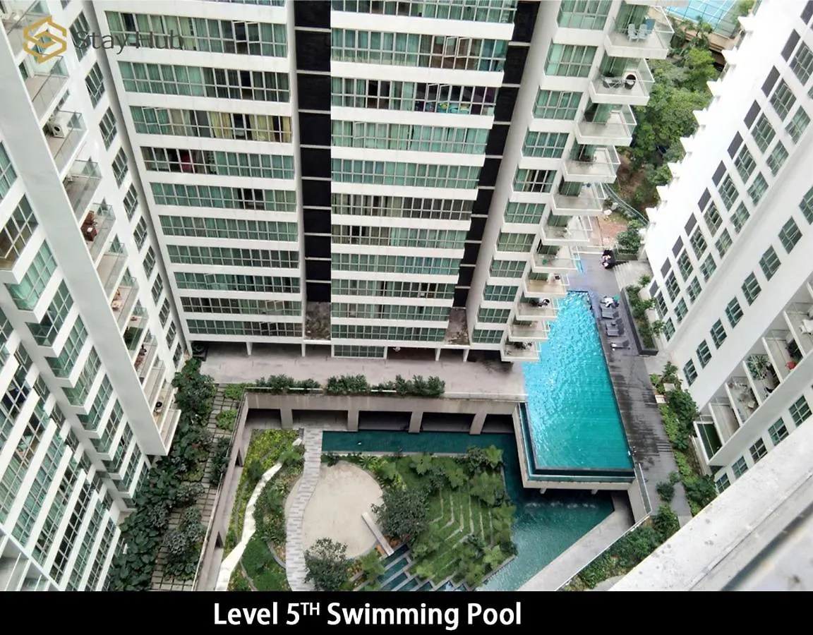 Regalia Residence The Sky Pool Suite Kuala Lumpur Maleisië
